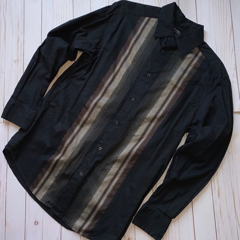 Axcess Casual Button Down Shirt